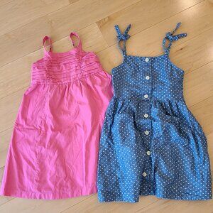 2 Girls Dresses J.crew Crewcuts and Abercrombie Kids Size 8